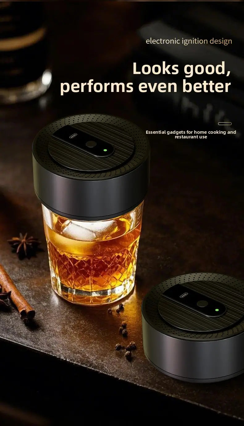 BL-51 Electric Cocktail Smoker for Whiskey and Craft Drinks