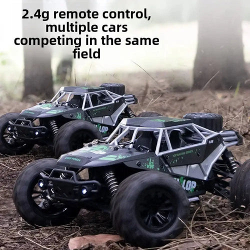 1:16 Scale High-Speed RC Off-Road Car, 4WD Remote Control Climbing Truck with 50m Range, Rechargeable Battery, Shock-Resistant All-Terrain Toy Vehicle - The Frugal Fox