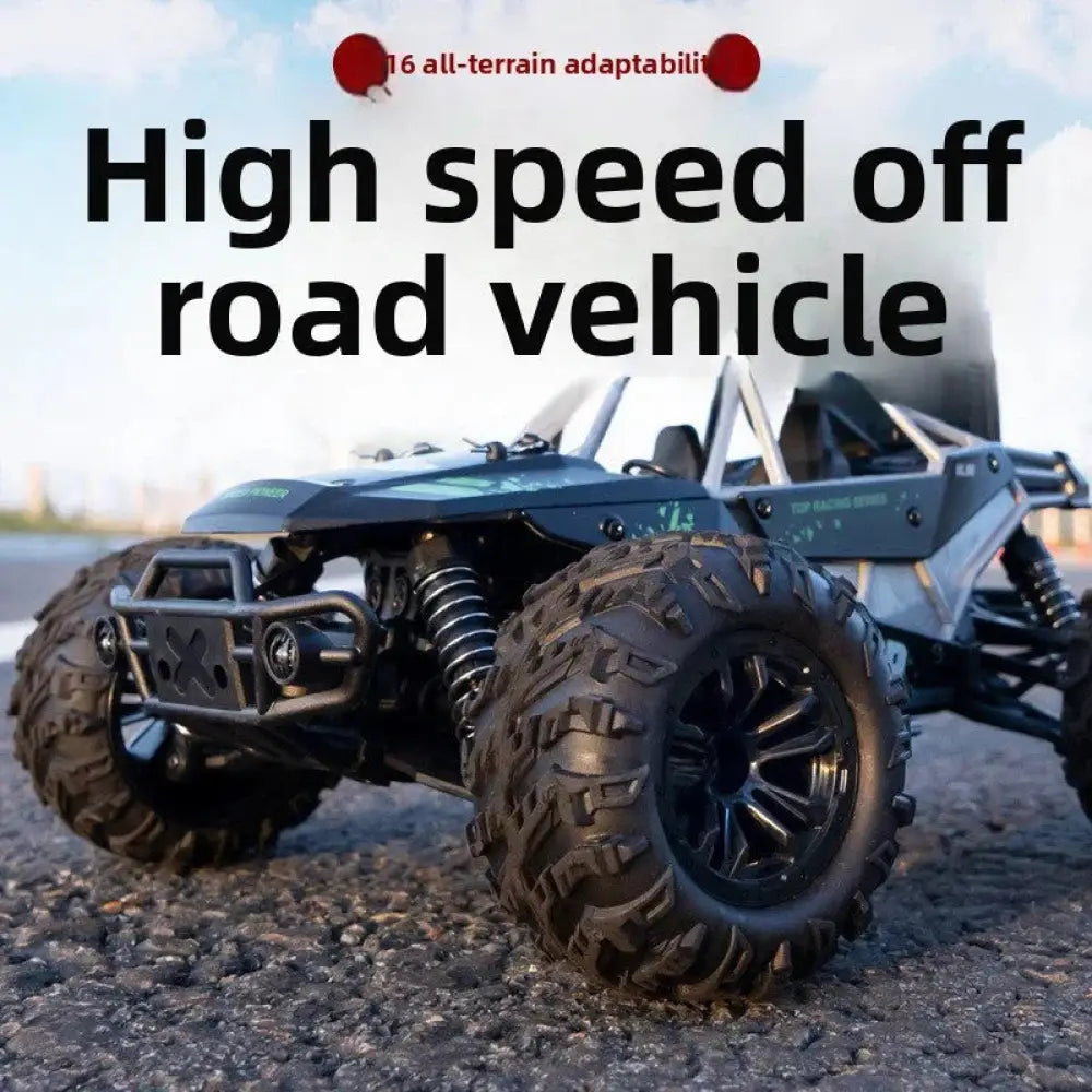 1:16 Scale High-Speed RC Off-Road Car, 4WD Remote Control Climbing Truck with 50m Range, Rechargeable Battery, Shock-Resistant All-Terrain Toy Vehicle - The Frugal Fox