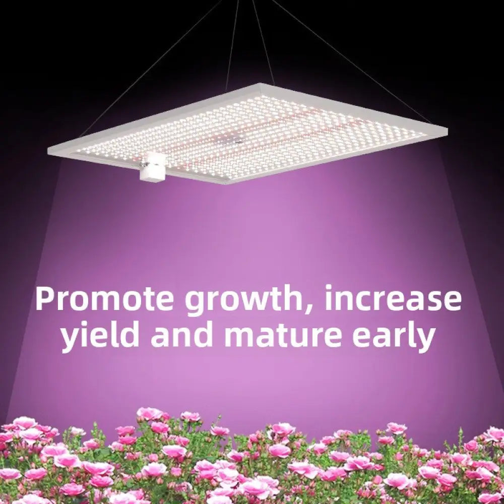 100W Quantum Board LED Grow Light - Full Spectrum 14700LM Plant Light with Remote Control (CE Certified) - 100