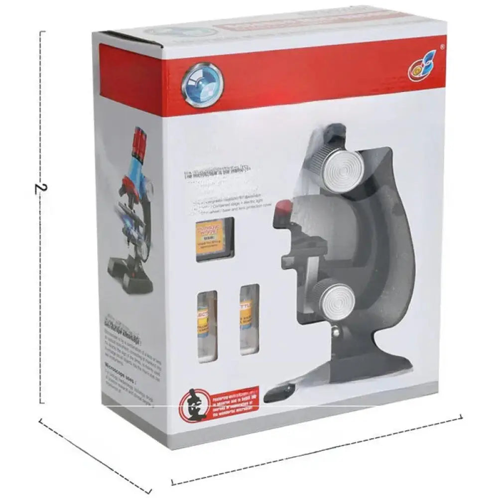 1200x Kids Microscope Toy STEM Science Kit - HD Biological Microscope for Children, Educational Learning & Experiments - The Frugal Fox