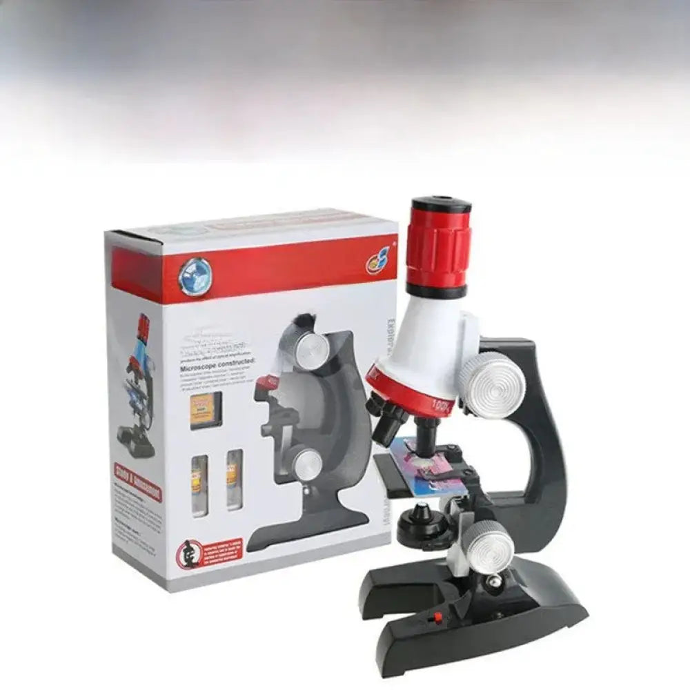 1200x Kids Microscope Toy STEM Science Kit - HD Biological Microscope for Children, Educational Learning & Experiments - The Frugal Fox