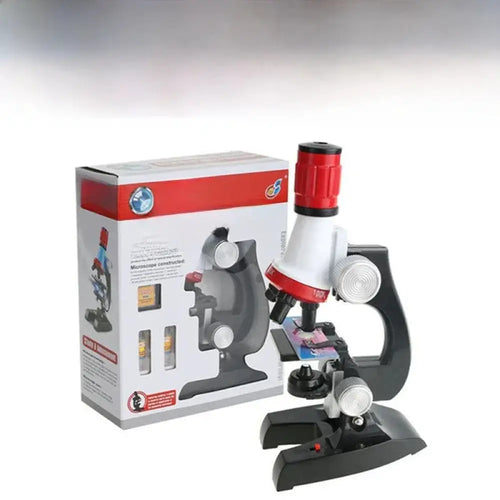 1200x Kids Microscope Toy STEM Science Kit - HD Biological Microscope for Children, Educational Learning & Experiments - The Frugal Fox