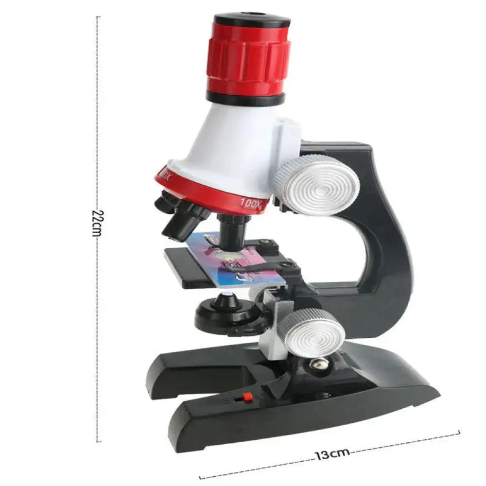 1200x Kids Microscope Toy STEM Science Kit - HD Biological Microscope for Children, Educational Learning & Experiments - The Frugal Fox