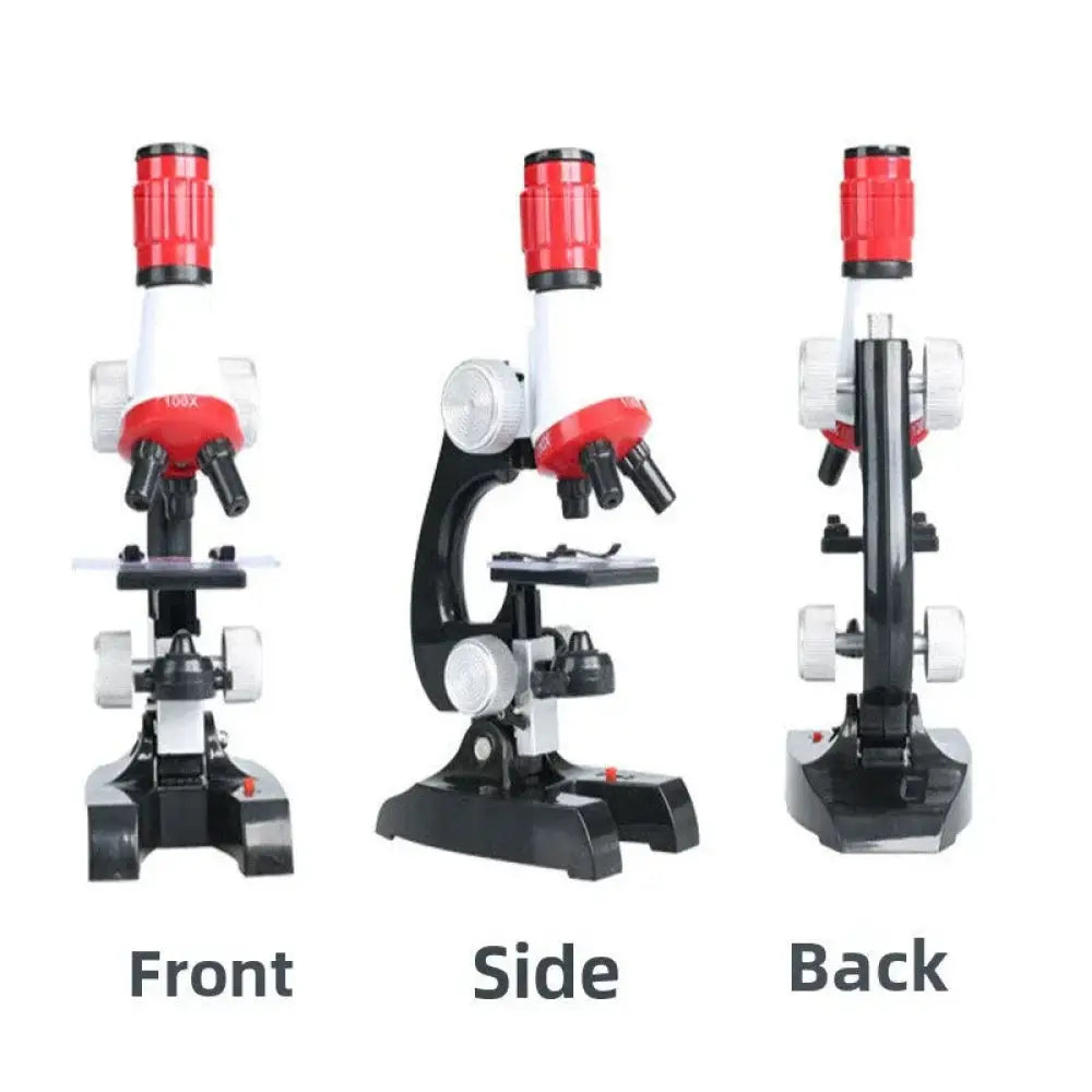 1200x Kids Microscope Toy STEM Science Kit - HD Biological Microscope for Children, Educational Learning & Experiments - The Frugal Fox