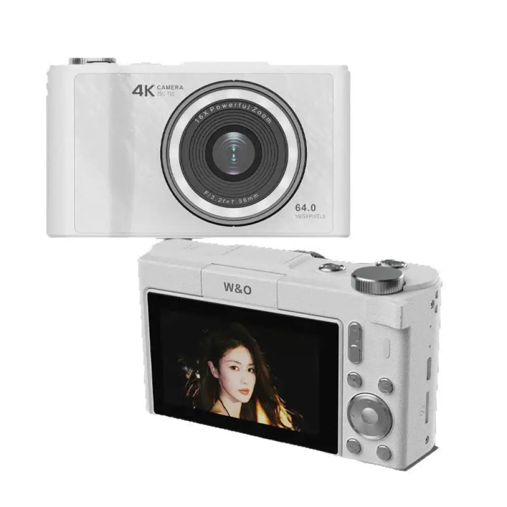 14MP Digital Camera with 3.0" Rotating Screen - HD Selfie Camera with 3x Zoom for Students & Travel - The Frugal Fox