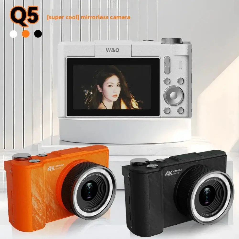 14MP Digital Camera with 3.0" Rotating Screen - HD Selfie Camera with 3x Zoom for Students & Travel - The Frugal Fox