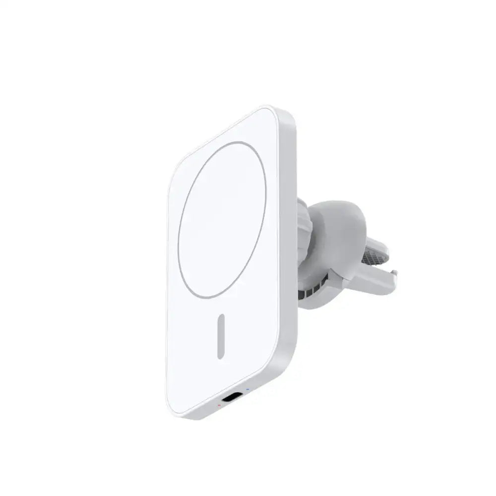 15W Magnetic Wireless Car Charger Mount - Fast MagSafe Charging, USB-C, Adjustable Phone Holder for iPhone - The Frugal Fox