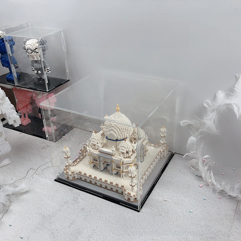 Crystal Clear Acrylic Display Box Dustproof Showcase for Toys, Models, and Collectibles