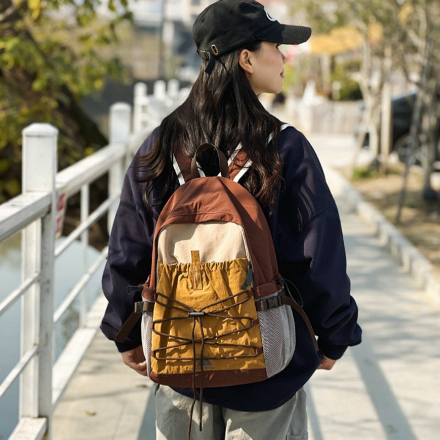 Carry-On Travel Backpack Lightweight, Airline-Approved 20-40cm, Unisex Casual Bag with Ergonomic Straps and Multi-Compartment Storage