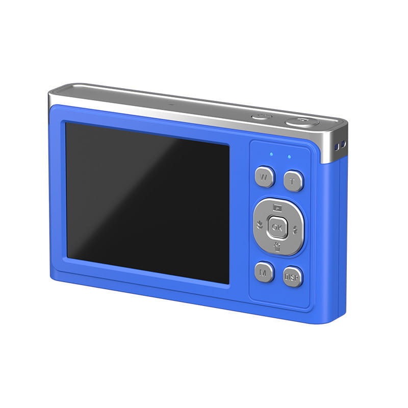 50MP Digital Camera with 2.8- HD Screen ? Compact CCD Camera with Anti-Shake SD Card Support