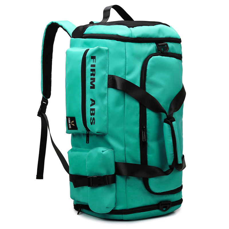 Large Capacity Sports & Travel Bag 20-35L Waterproof, Breathable Oxford Cloth with Dry-Wet Separation