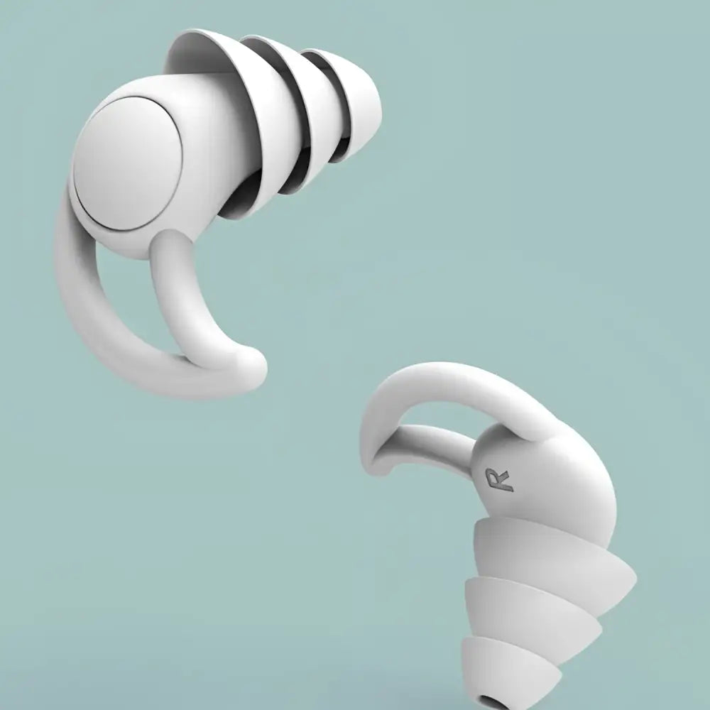 36dB Silicone Earplugs Waterproof Sleep Studying Noise Reduction Reusable - Consumer Electronics