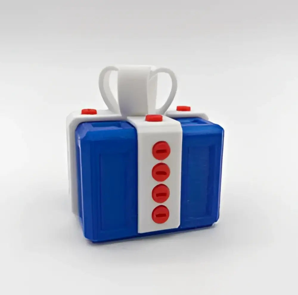 3D Printed Funny Gift Box Surprise Ornament Eco-Friendly PLA Novelty Decor with Bow Multi-Size & Color Options Humorous