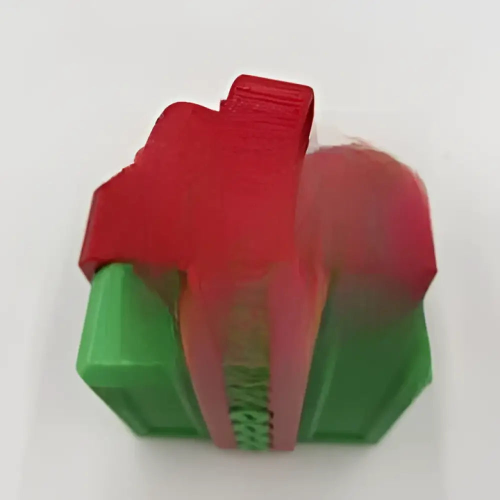 3D Printed Funny Gift Box Surprise Ornament Eco-Friendly PLA Novelty Decor with Bow Multi-Size & Color Options Humorous