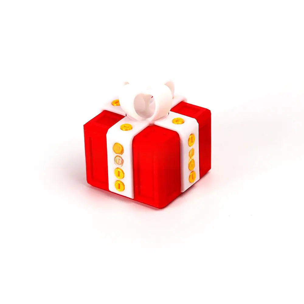 3D Printed Funny Gift Box Surprise Ornament Eco-Friendly PLA Novelty Decor with Bow Multi-Size & Color Options Humorous
