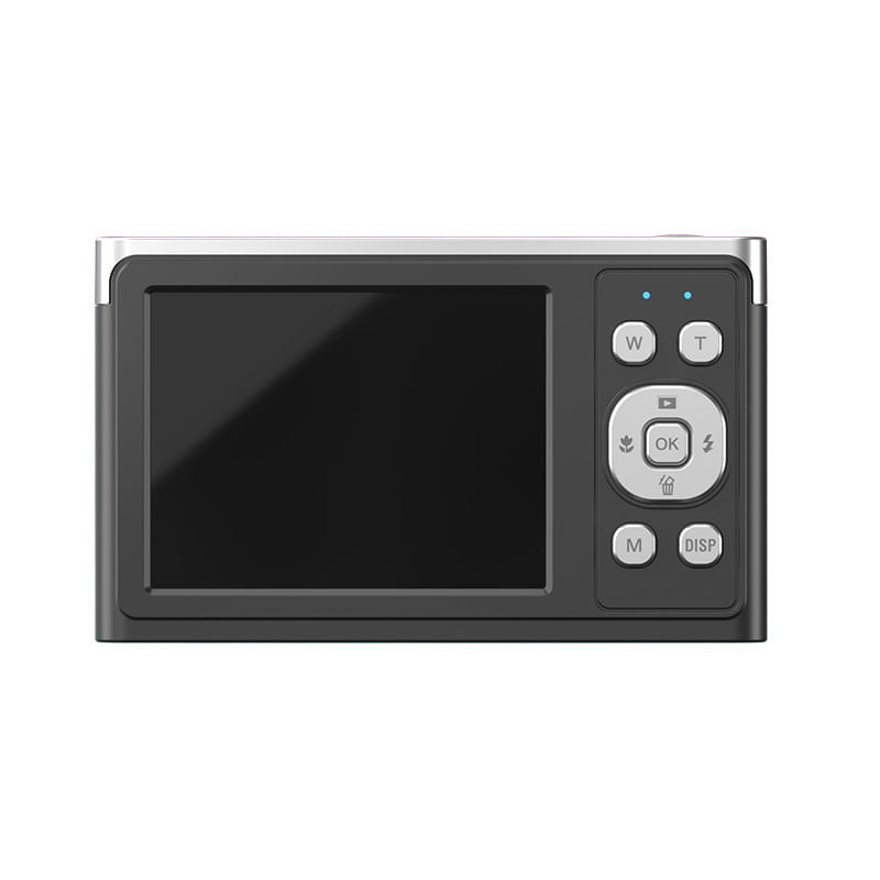 50MP Digital Camera with 2.8- HD Screen ? Compact CCD Camera with Anti-Shake SD Card Support