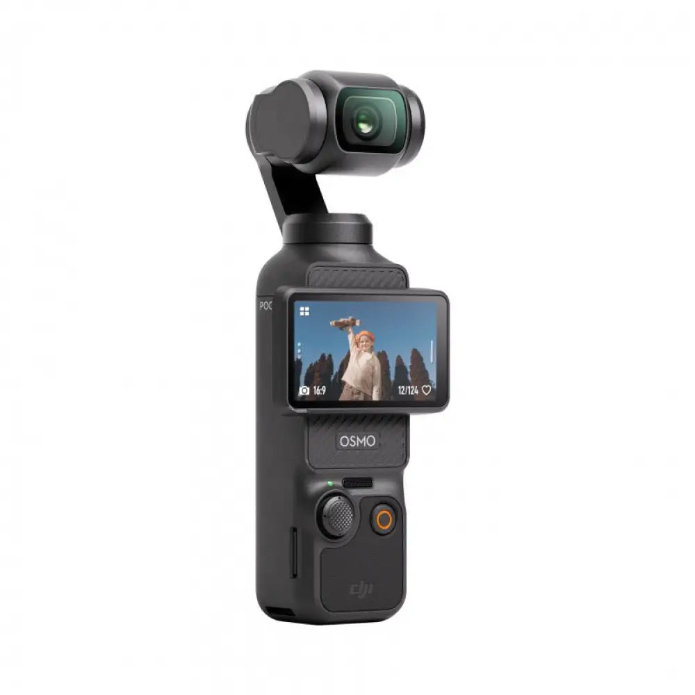 4K Pocket Gimbal Camera with 3-Axis Stabilization - Touchscreen Vlog Camera for Travel & Video Recording - Consumer