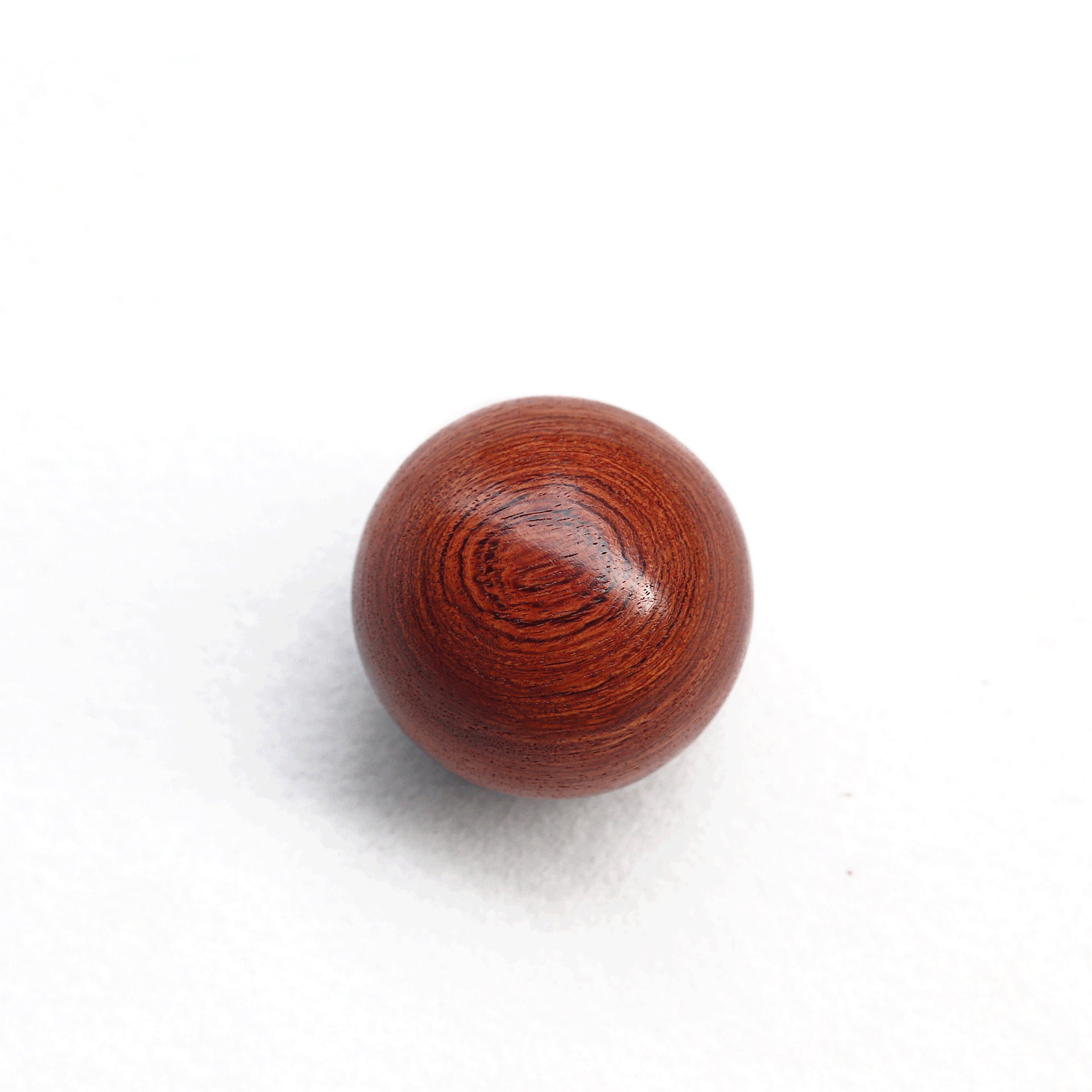 Natural Wooden Hand Massage Ball - Rosewood, Green Sandalwood & Chicken Wing Wood Wellness Sphere