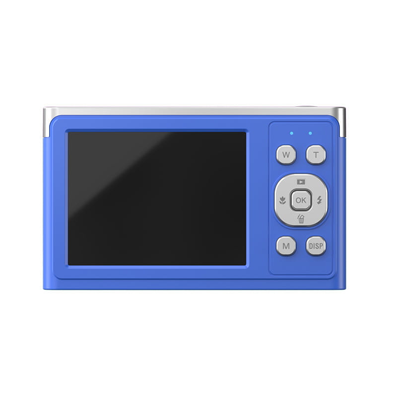 50MP Digital Camera with 2.8- HD Screen ? Compact CCD Camera with Anti-Shake SD Card Support