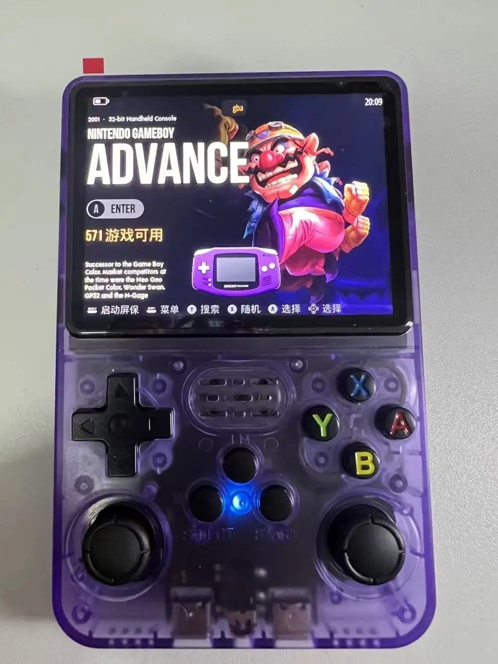 Android Retro Handheld Game Console - 3.5- Portable Gaming Device with PS1 & Arcade Support (64GB/128GB)