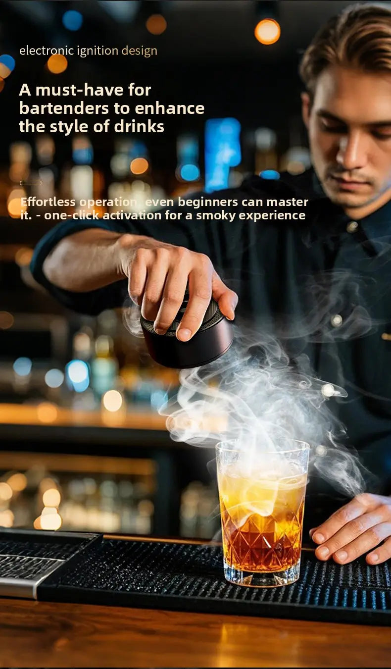 BL-51 Electric Cocktail Smoker for Whiskey and Craft Drinks