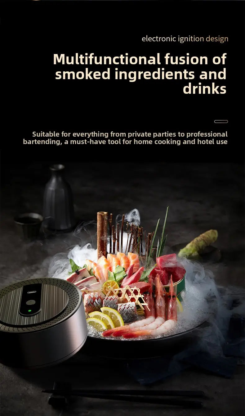 BL-51 Electric Cocktail Smoker for Whiskey and Craft Drinks