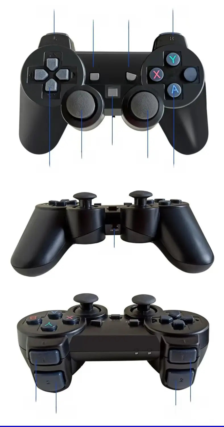 M8 4K Wireless Retro Game Console - HDMI Plug & Play with Dual Controllers (32G/64G/128G)