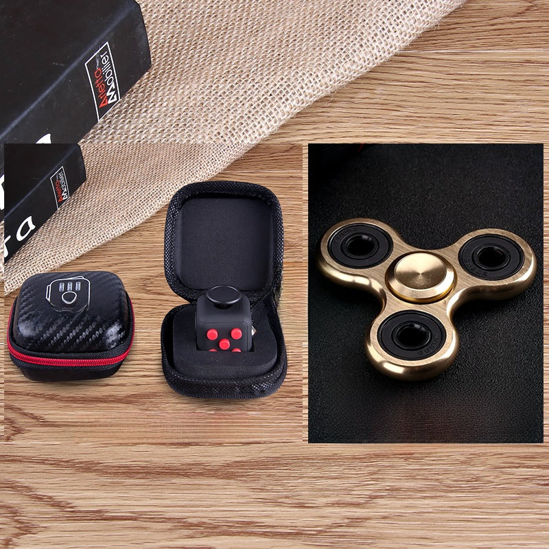 G63 Fidget Cube Stress Relief Toy Multifunctional Puzzle Spinner for Kids and Adults