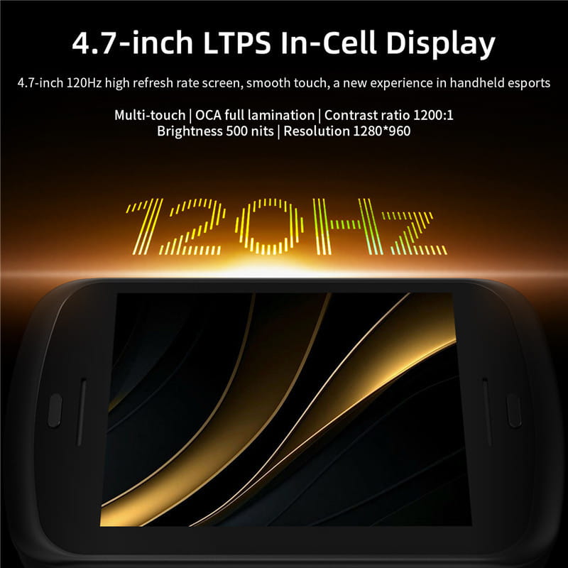 Android 13 Touchscreen Gaming Console with 128GB Storage - AI-Optimized Performance WiFi Connectivity & Multimedia