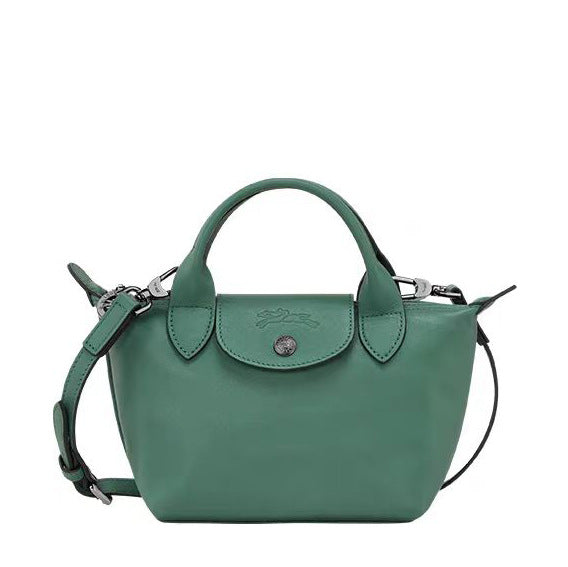 Lambskin Dumpling Shoulder Bag Small PU Leather Crossbody Handbag with Mobile and ID Pockets, Trendy Street Style