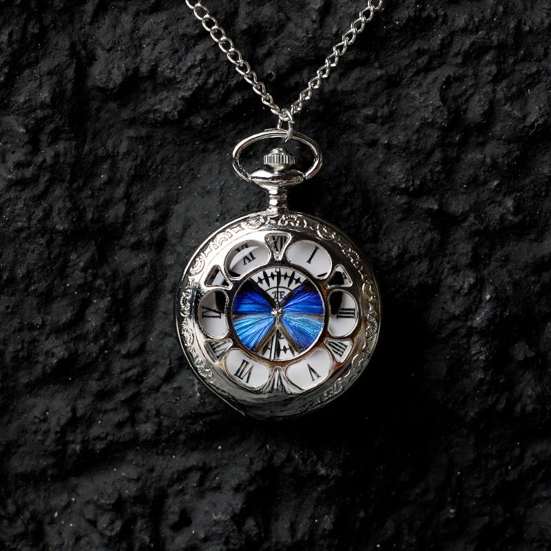 Real Butterfly Pocket Watch - Preserved Specimen Decorative Electronic Pocket Watch Gift