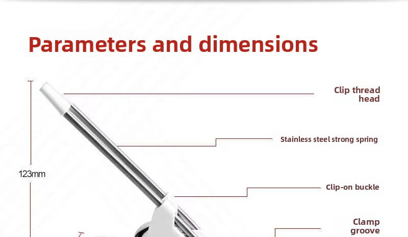 Desktop Cable Organizer Clip - ABS Mouse & Keyboard Wire Holder for Tidy Desk Setup (Multi-Color Options)