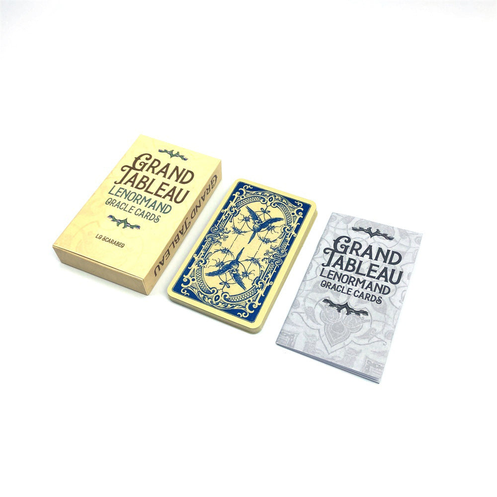 English Tarot & Oracle Card Deck Set - Premium 300g Coated Paper, Portable Divination Cards for Games, Parties & Spiritual Readings