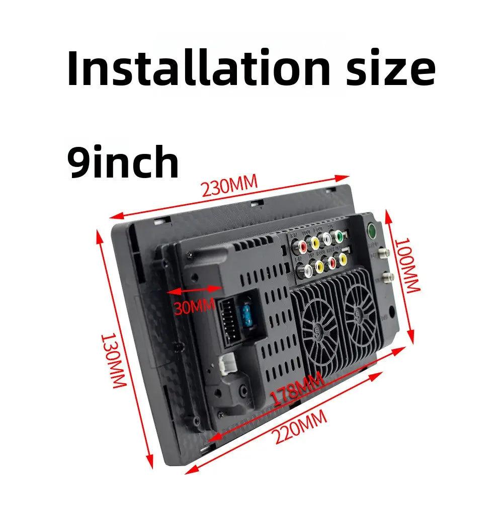 9 /10 Android Car Stereo GPS Navigation WiFi Bluetooth Touch Screen Radio Universal