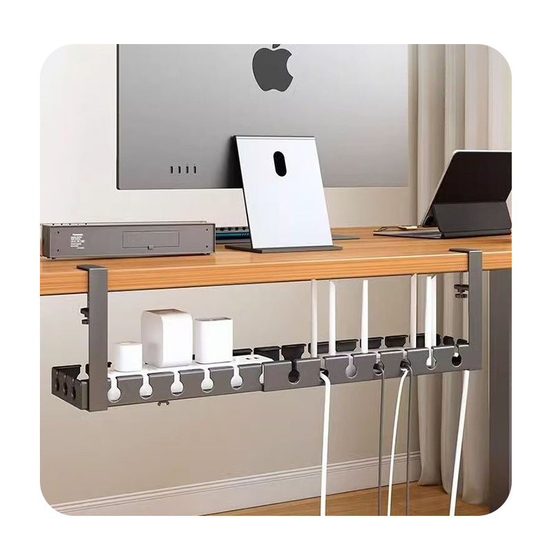 Under Desk Cable Management Rack Retractable Organizer