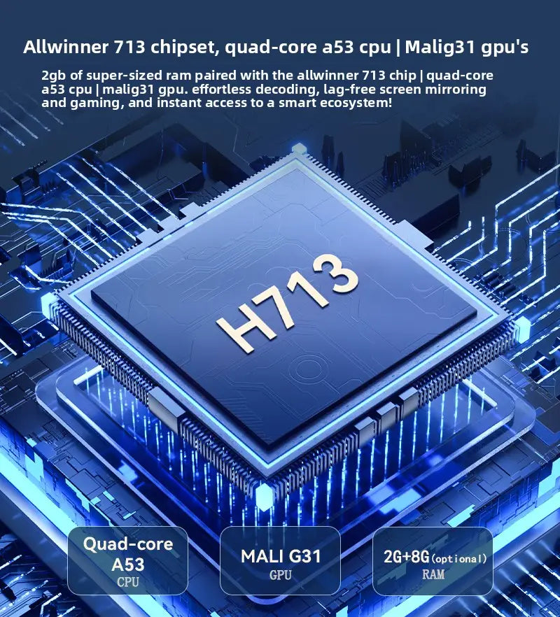 1080P Android Smart Projector with WiFi & Bluetooth 6000 ISO Lumens Portable Home Theater Projector with Auto Focus