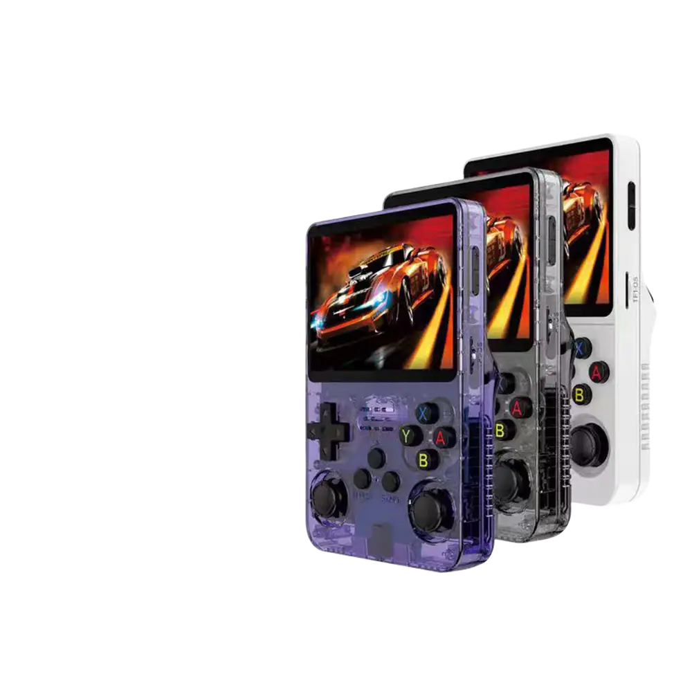 Android Retro Handheld Game Console - 3.5- Portable Gaming Device with PS1 & Arcade Support (64GB/128GB) - Gaming