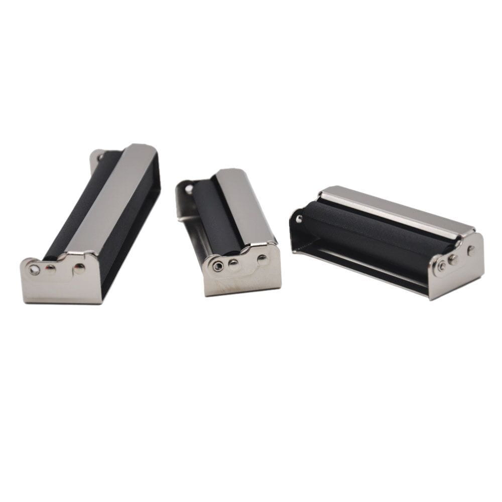 Portable Metal Cigarette Rolling Machine - Manual DIY Tobacco Roller (70mm / 78mm / 110mm)