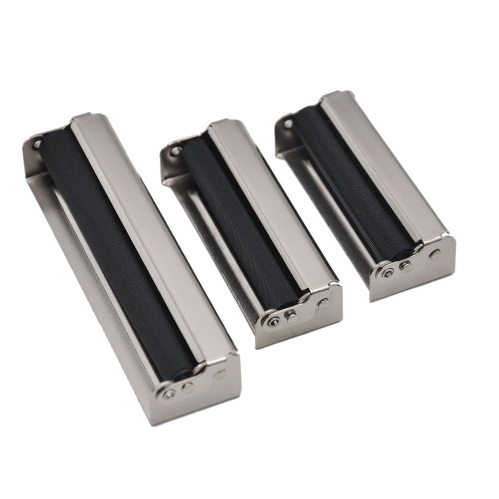 Portable Metal Cigarette Rolling Machine - Manual DIY Tobacco Roller (70mm / 78mm / 110mm)