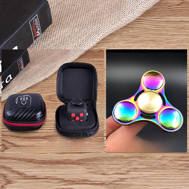 G63 Fidget Cube Stress Relief Toy Multifunctional Puzzle Spinner for Kids and Adults