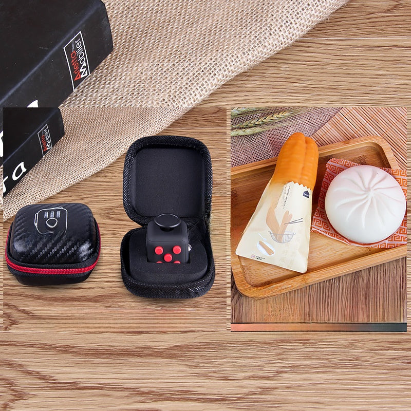 G63 Fidget Cube Stress Relief Toy Multifunctional Puzzle Spinner for Kids and Adults