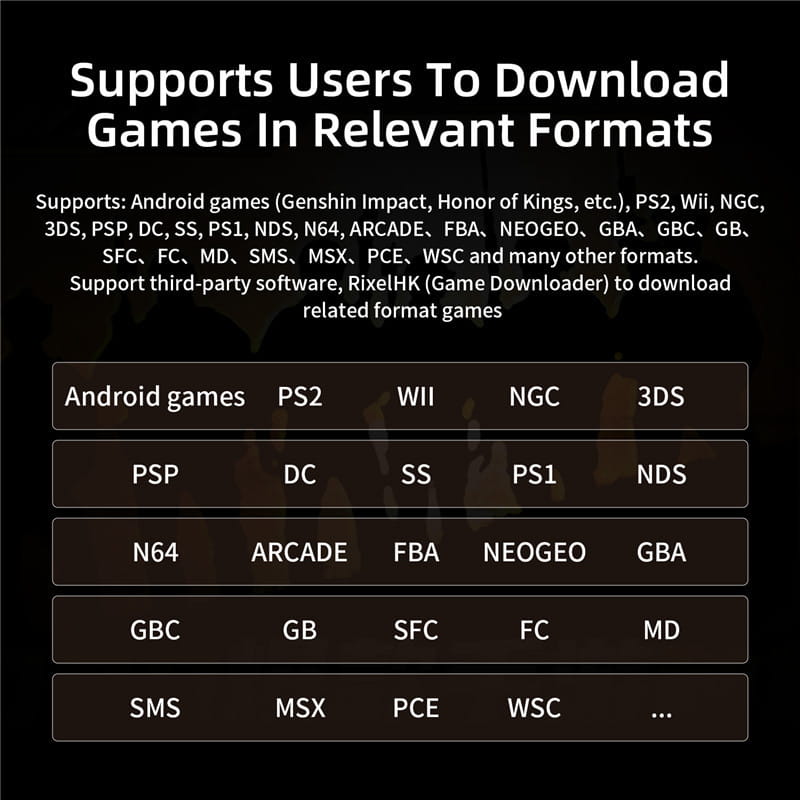 Android 13 Touchscreen Gaming Console with 128GB Storage - AI-Optimized Performance WiFi Connectivity & Multimedia