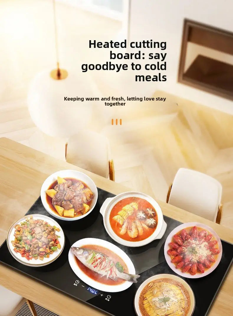 Intelligent Electric Food Warming Tray with Digital Touch Controls
