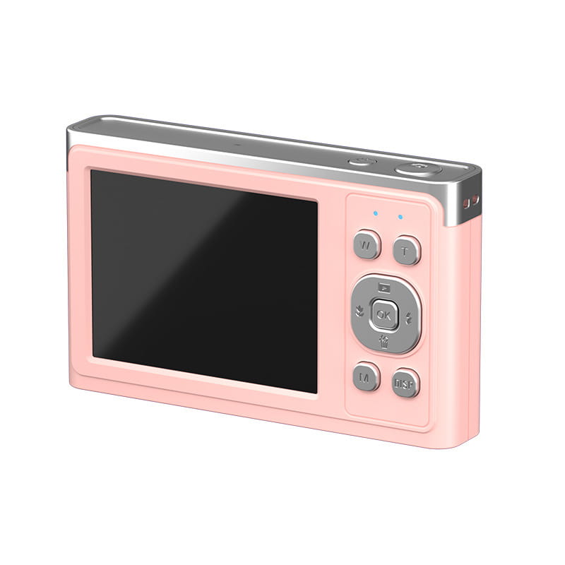 50MP Digital Camera with 2.8- HD Screen ? Compact CCD Camera with Anti-Shake SD Card Support