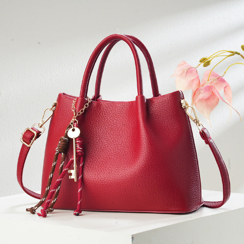 Elegant PU Handbag Stylish Crossbody & Shoulder Bag for Daily Use