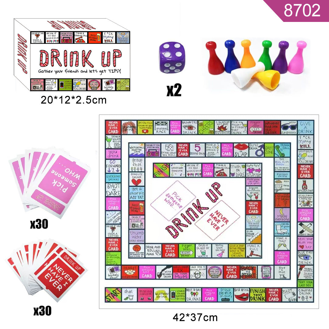 Couples Party Board Game Cards - Interactive Monopoly-Style Dating & Adult Game Night Entertainment