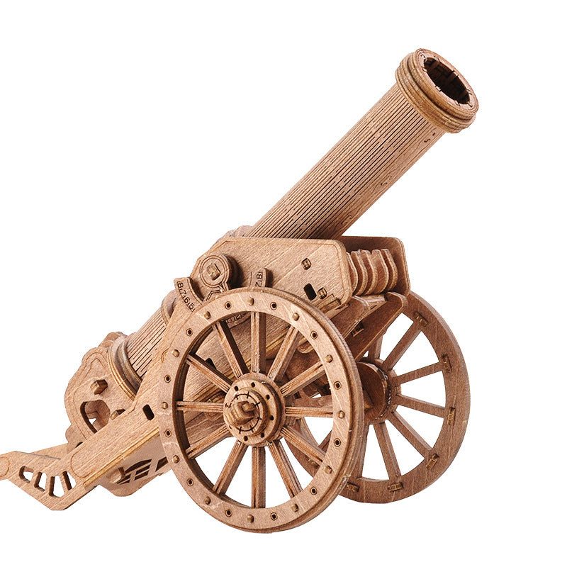 Wooden STEM 3D Puzzle Kit DIY Ancient War Machine Model, Educational Catapult & Crossbow Assembly Toy for Teens and Adults