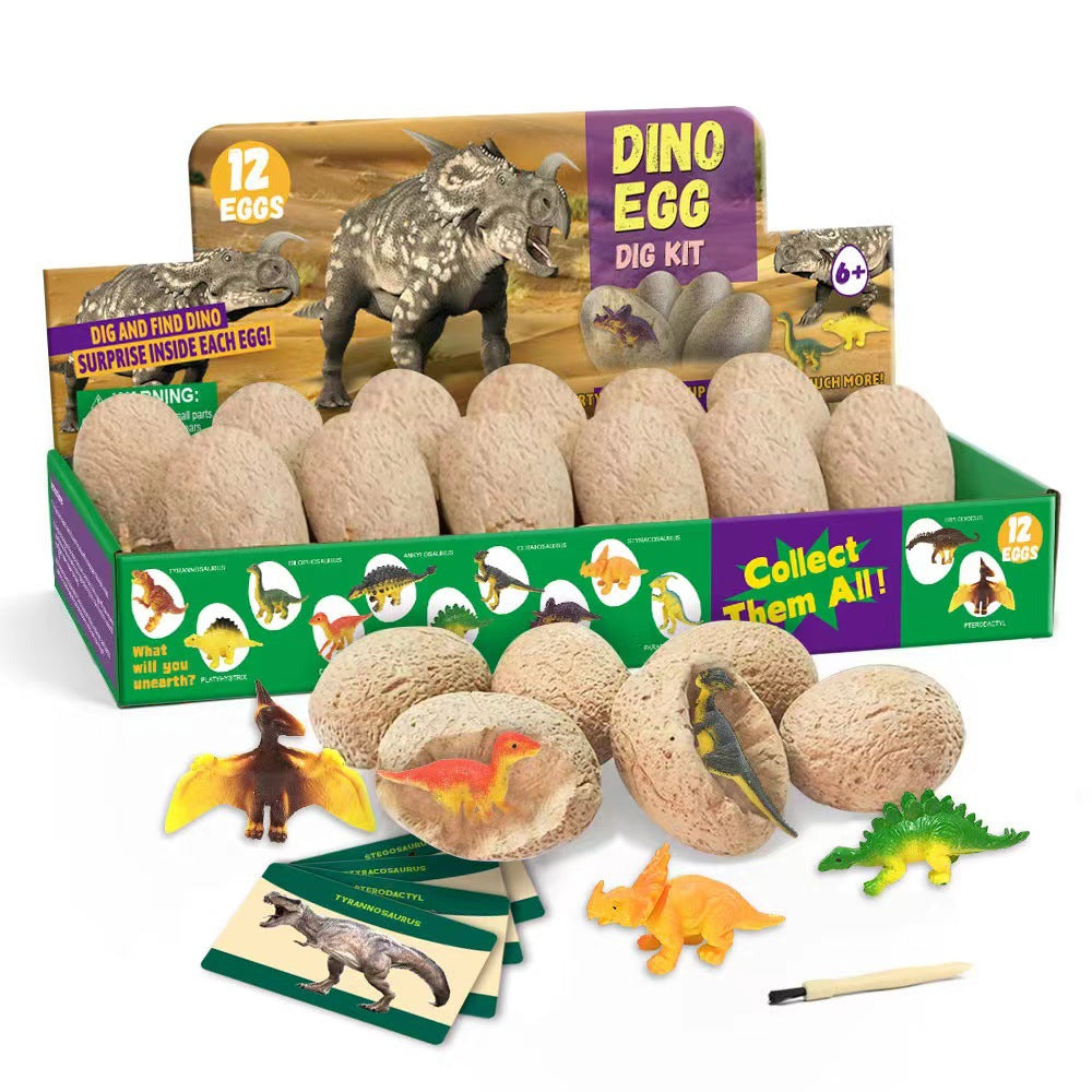 Dinosaur Fossil Excavation Kit DIY Dinosaur Dig Toy for Kids