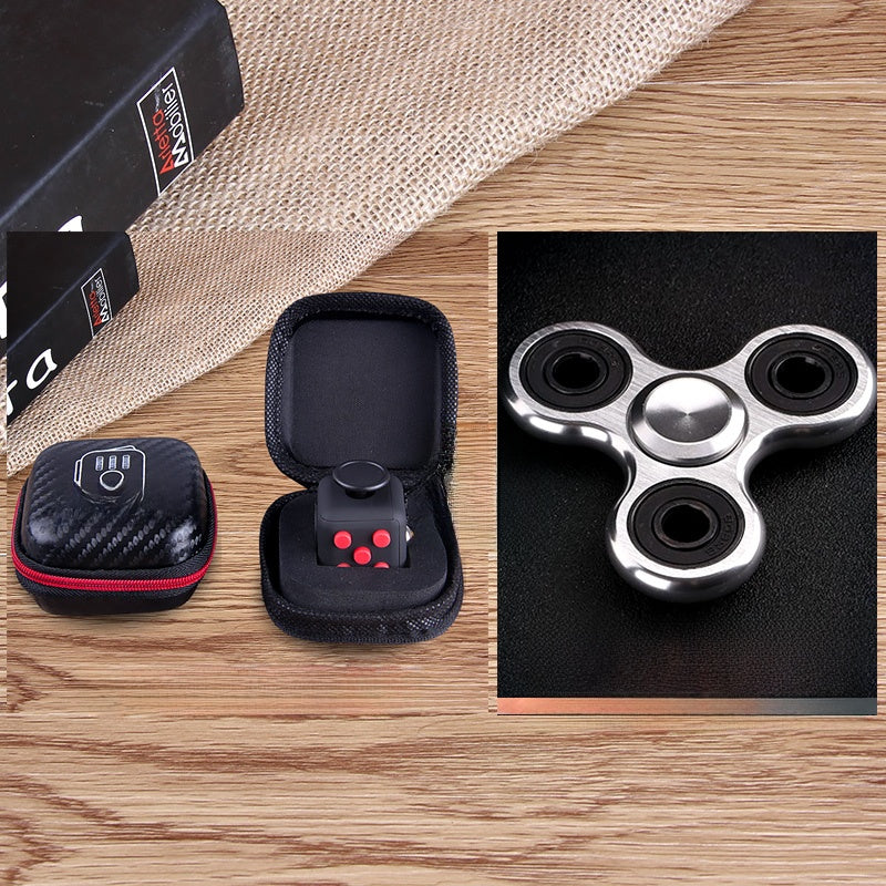 G63 Fidget Cube Stress Relief Toy Multifunctional Puzzle Spinner for Kids and Adults